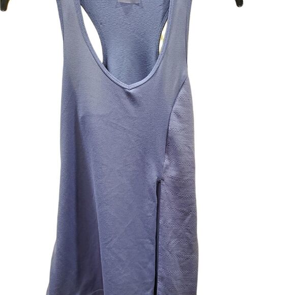 Gymshark tank womens size xs steel blue true texture vest - Picture 1 of 9